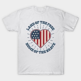 heart USA T-Shirt